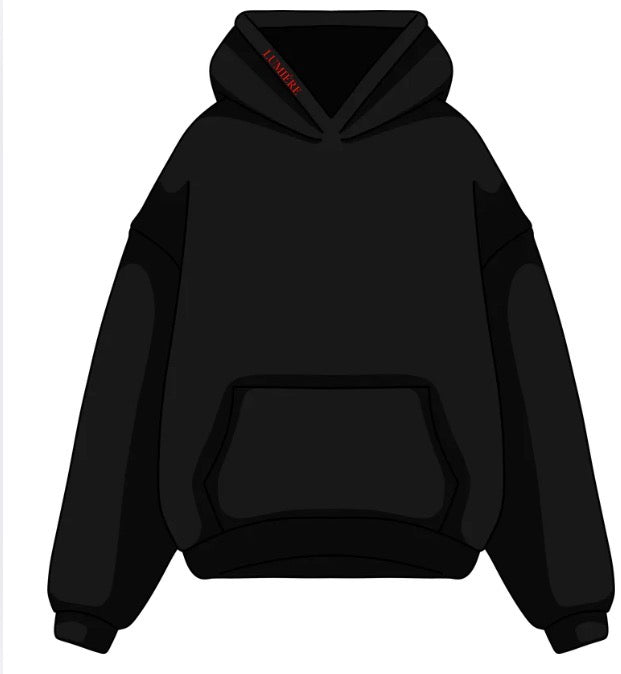 Lumière Red Épure Hoodie