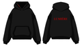 Lumière Red Épure Hoodie