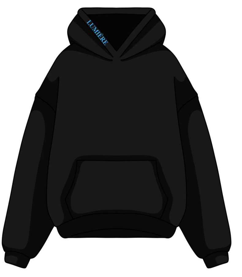 Lumière Blue Épure Hoodie