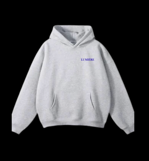 Lumière Gray Épure Hoodie